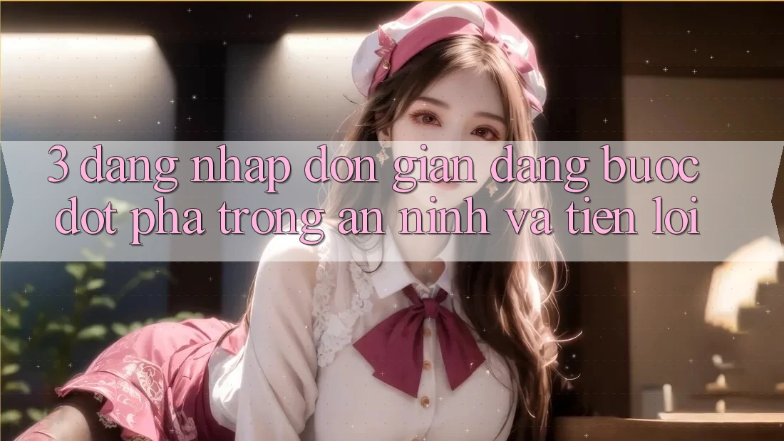 3. Đăng Nhập Đơn giản Dàng - Bước Đột Phá Trong An ninh Và Tiện Lợi 3. Đăng Nhập Đơn giản Dàng - Bước Đột Phá Trong An ninh Và Tiện Lợi