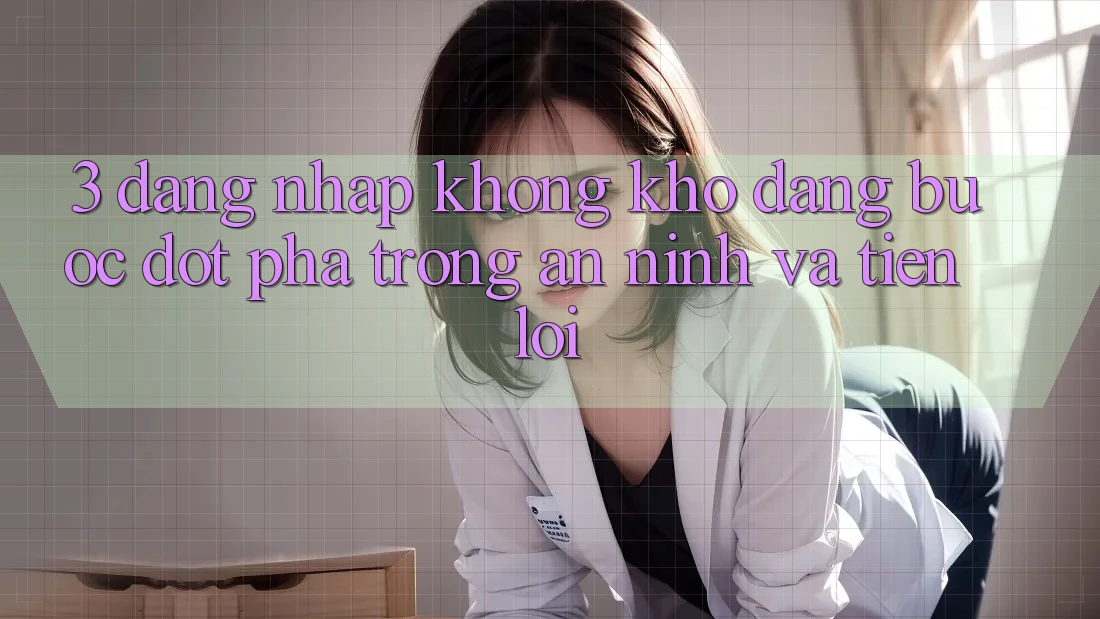 3. Đăng Nhập Không khó Dàng - Bước Đột Phá Trong An ninh Và Tiện Lợi 3. Đăng Nhập Không khó Dàng - Bước Đột Phá Trong An ninh Và Tiện Lợi