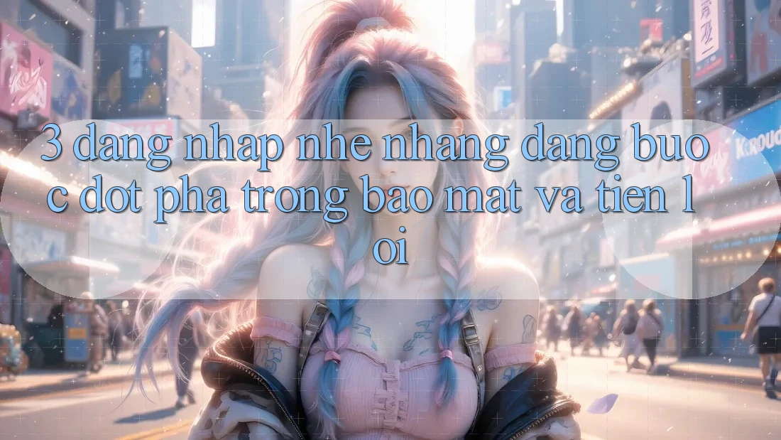 3. Đăng Nhập Nhẹ nhàng Dàng - Bước Đột Phá Trong Bảo Mật Và Tiện Lợi 3. Đăng Nhập Nhẹ nhàng Dàng - Bước Đột Phá Trong Bảo Mật Và Tiện Lợi