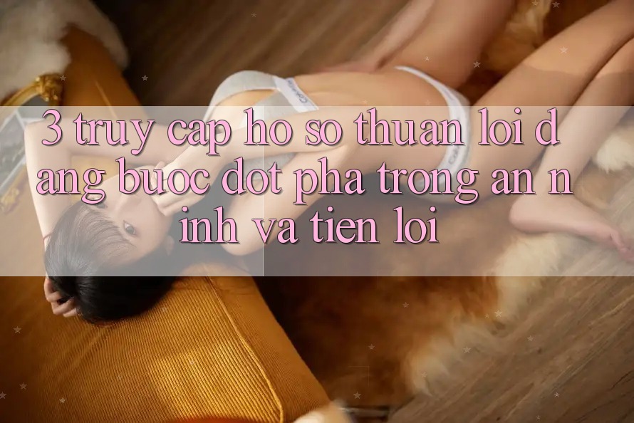 3. Truy cập hồ sơ Thuận lợi Dàng - Bước Đột Phá Trong An ninh Và Tiện Lợi 3. Truy cập hồ sơ Thuận lợi Dàng - Bước Đột Phá Trong An ninh Và Tiện Lợi