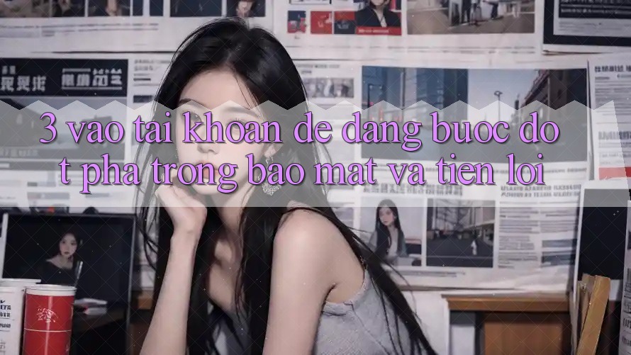 3. Vào tài khoản Dễ Dàng - Bước Đột Phá Trong Bảo Mật Và Tiện Lợi 3. Vào tài khoản Dễ Dàng - Bước Đột Phá Trong Bảo Mật Và Tiện Lợi
