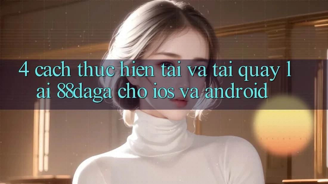 4. Cách thực hiện Tải Và Tải quay lại 88daga Cho iOS Và Android