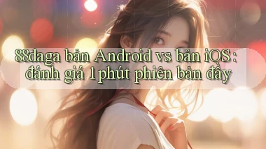 88daga bản Android vs bản iOS đánh giá 1 phút phiên bản đầy