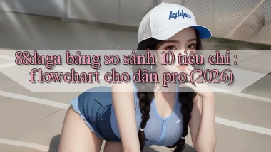 88daga bảng so sánh 10 tiêu chí flowchart cho dân pro (2026)