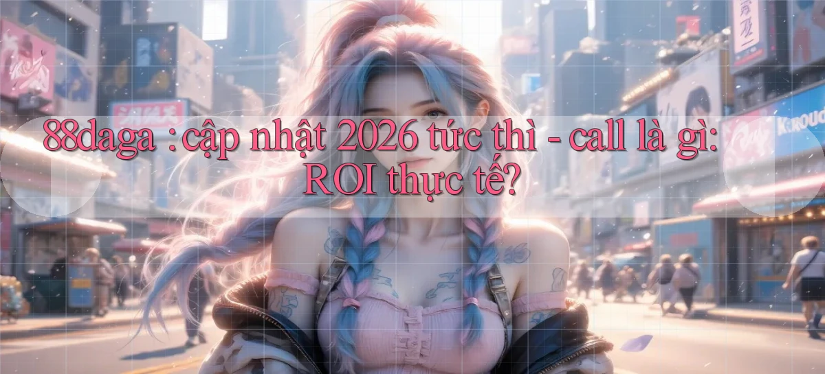 88daga cập nhật 2026 tức thì   call là gì ROI thực tế