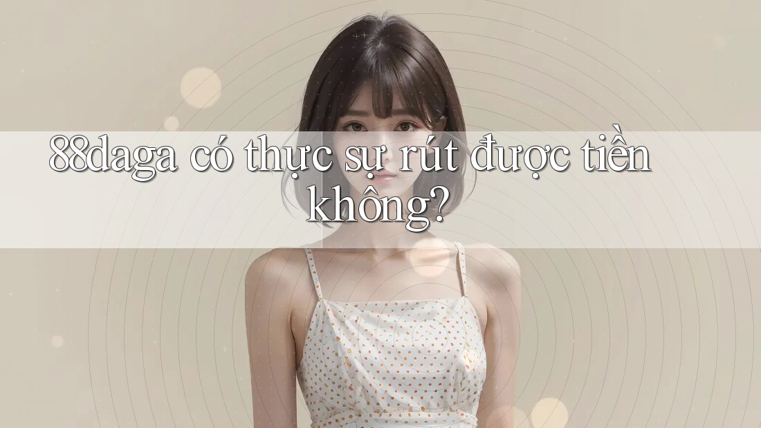 88daga có thực sự rút được tiền không? 88daga có thực sự rút được tiền không?