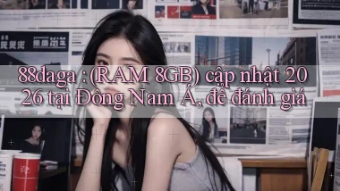 88daga (RAM 8GB) cập nhật 2026 tại Đông Nam Á, để đánh giá