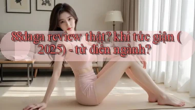 88daga review thật khi tức giận (2025)   từ điển ngành