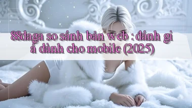 88daga so sánh bản web đánh giá dành cho mobile (2025)