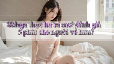 88daga thực hư ra sao đánh giá 5 phút cho người về hưu