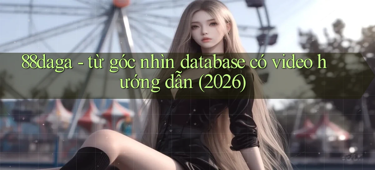 88daga   từ góc nhìn database có video hướng dẫn (2026)