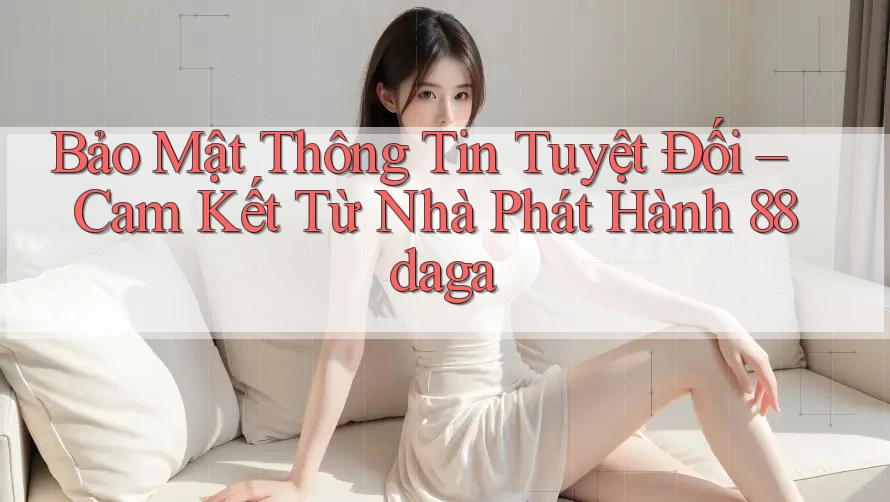Bảo Mật Thông Tin Tuyệt Đối – Cam Kết Từ Nhà Phát Hành 88daga Bảo Mật Thông Tin Tuyệt Đối – Cam Kết Từ Nhà Phát Hành 88daga