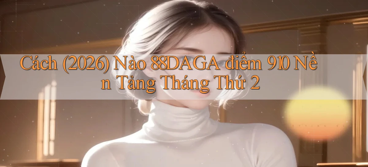 Cách (2026) nào 88daga điểm 910 nền tảng   tháng thứ 2