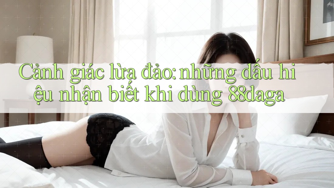 Cảnh giác lừa đảo: những dấu hiệu nhận biết khi dùng 88daga Cảnh giác lừa đảo: những dấu hiệu nhận biết khi dùng 88daga