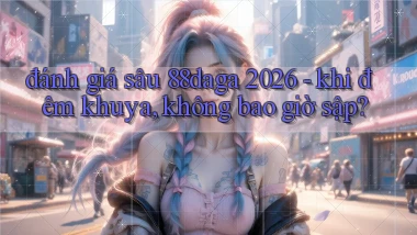 đánh giá sâu 88daga 2026   khi đêm khuya, không bao giờ sập