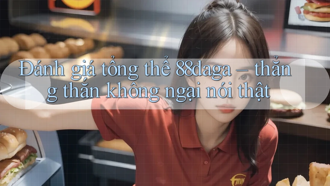 Đánh giá tổng thể 88daga – thẳng thắn không ngại nói thật