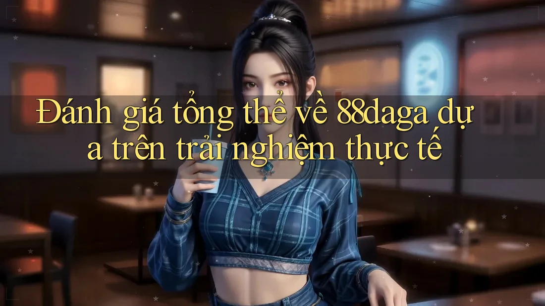 Đánh giá tổng thể về 88daga dựa trên trải nghiệm thực tế Đánh giá tổng thể về 88daga dựa trên trải nghiệm thực tế