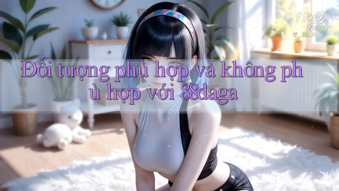 Đối tượng phù hợp và không phù hợp với 88daga Đối tượng phù hợp và không phù hợp với 88daga