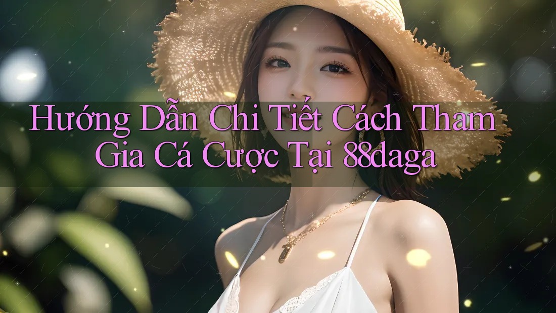 Hướng Dẫn Chi Tiết Cách Tham Gia Cá Cược Tại 88daga Hướng Dẫn Chi Tiết Cách Tham Gia Cá Cược Tại 88daga