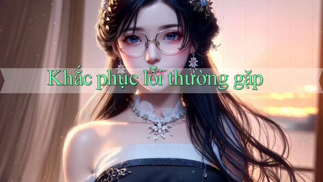 Khắc phục lỗi thường gặp