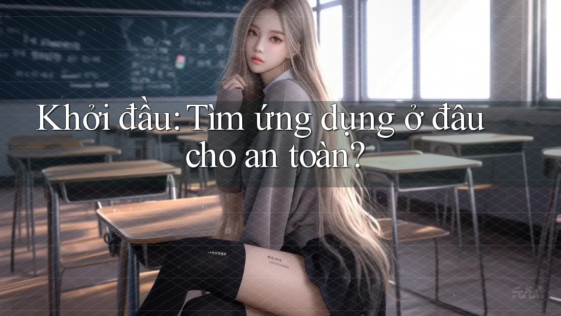 Khởi đầu: Tìm ứng dụng ở đâu cho an toàn? Khởi đầu: Tìm ứng dụng ở đâu cho an toàn?