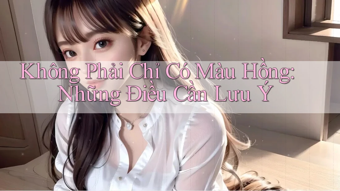 Không Phải Chỉ Có Màu Hồng: Những Điều Cần Lưu Ý Không Phải Chỉ Có Màu Hồng: Những Điều Cần Lưu Ý