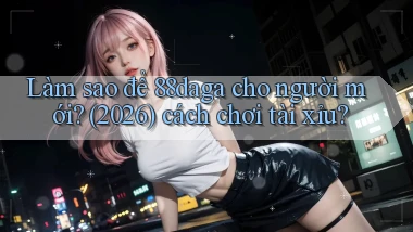 Làm sao để 88daga cho người mới (2026) cách chơi tài xỉu