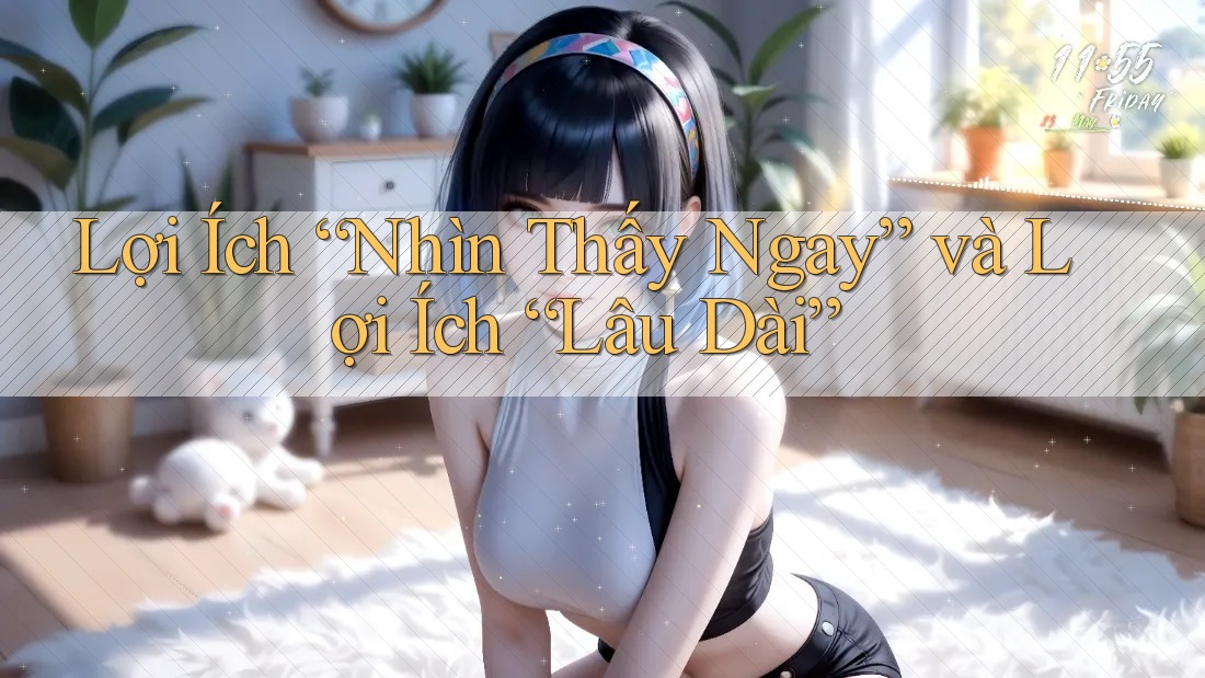 Lợi Ích “Nhìn Thấy Ngay” và Lợi Ích “Lâu Dài” Lợi Ích “Nhìn Thấy Ngay” và Lợi Ích “Lâu Dài”