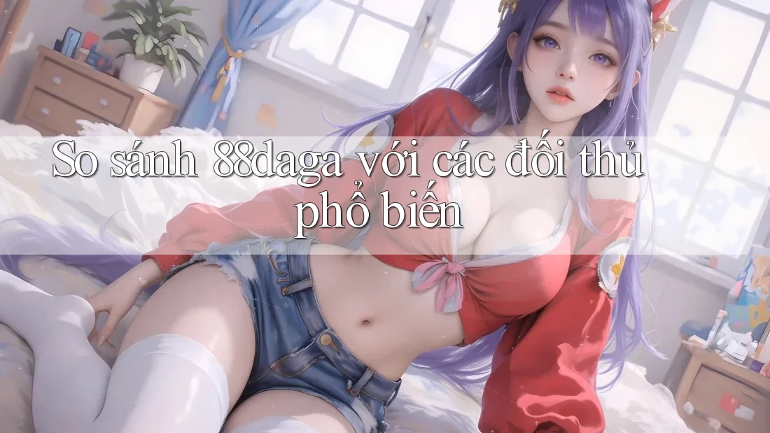 So sánh 88daga với các đối thủ phổ biến So sánh 88daga với các đối thủ phổ biến