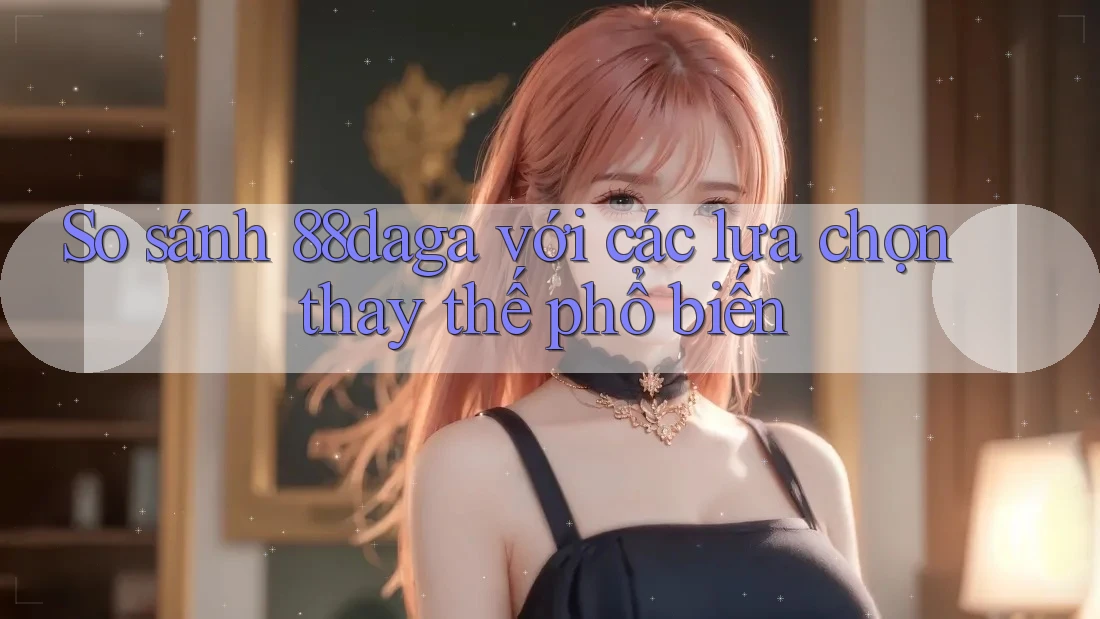 So sánh 88daga với các lựa chọn thay thế phổ biến So sánh 88daga với các lựa chọn thay thế phổ biến