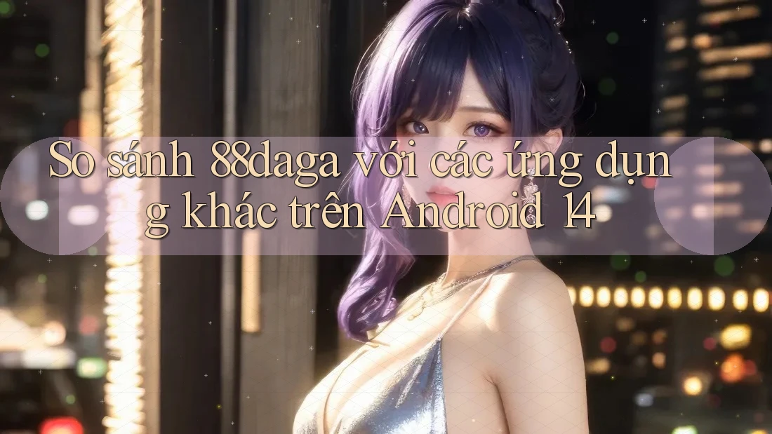 So sánh 88daga với các ứng dụng khác trên Android 14 So sánh 88daga với các ứng dụng khác trên Android 14
