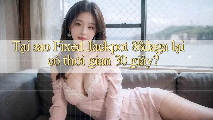 Tại sao Fixed Jackpot 88daga lại có thời gian 30 giây? Tại sao Fixed Jackpot 88daga lại có thời gian 30 giây?