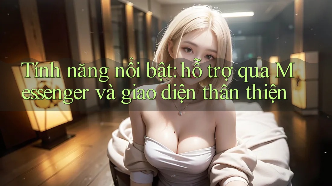 Tính năng nổi bật: hỗ trợ qua Messenger và giao diện thân thiện Tính năng nổi bật: hỗ trợ qua Messenger và giao diện thân thiện