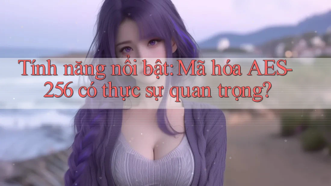 Tính năng nổi bật: Mã hóa AES-256 có thực sự quan trọng? Tính năng nổi bật: Mã hóa AES-256 có thực sự quan trọng?