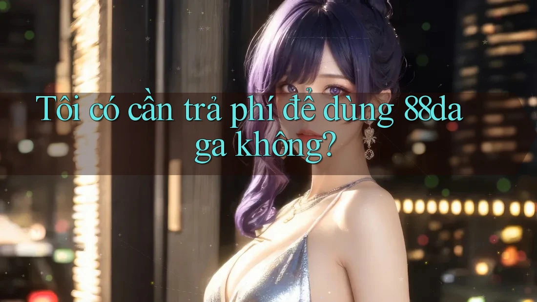 Tôi có cần trả phí để dùng 88daga không? Tôi có cần trả phí để dùng 88daga không?