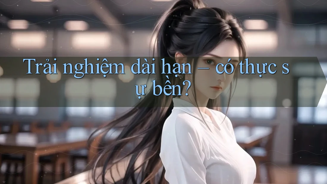 Trải nghiệm dài hạn – có thực sự bền? Trải nghiệm dài hạn – có thực sự bền?