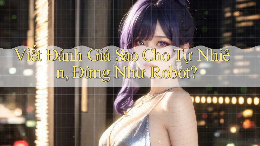 Viết Đánh Giá Sao Cho Tự Nhiên, Đừng Như Robot? Viết Đánh Giá Sao Cho Tự Nhiên, Đừng Như Robot?